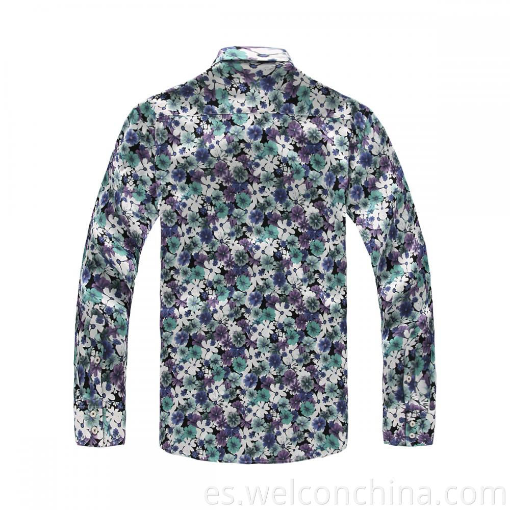 Men S Casual Floral Shirts Jpg